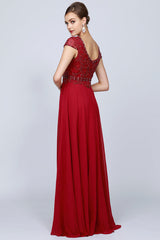 Juliet 657 Long Formal Evening A Line Dress