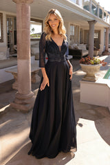 Nox Anabel MF101 Long Mother of the Bride Plus Size Dress