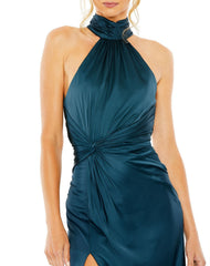 Prom Formal High Halter Long Dress High Halter Prom Formal Mac Duggal 11642