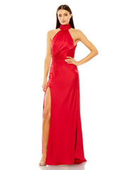 Prom Formal High Halter Long Dress High Halter Prom Formal Mac Duggal 11642