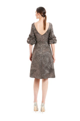 Alexander By Daymor 1654F22 Short Beaded A Line Knee Length Cocktail Dress