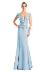 Alexander by Daymor 1752S23 Long Formal Mother of the Bride Lace Dress