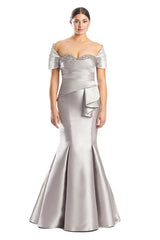 Alexander by Daymor 1759S23 Long Mermaid Formal Evening Prom Dress