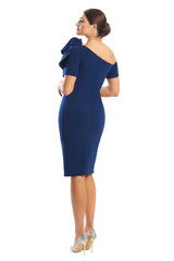 Alexander by Daymor 1762SHORTS23 Short Fitted Knee Length Cocktail Dress