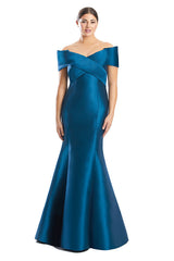 Alexander by Daymor 1763S23 Beaded Long Mermaid Evening Formal Dress