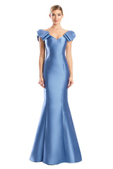 Alexander by Daymor 1773S23 Long Applique Formal Mermaid Evening Dress