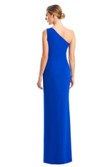 Alexander by Daymor 1788S23 Pleated Long Formal Fitted Slit Evening Dress