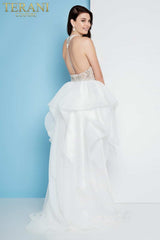 Terani Couture 1811P5782 High Low Prom Dress
