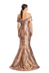 Alexander by Daymor 1852F23 Long Formal Mermaid Evening Beaded Dress