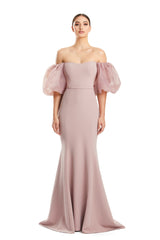 Alexander by Daymor 1870F23 Beaded Long Formal Fitted Evening Dress
