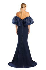Alexander by Daymor 1870F23 Beaded Long Formal Fitted Evening Dress