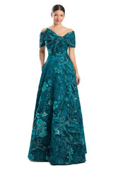 Alexander by Daymor 1960S24 Long Ball Gown Pocket Evening Dress