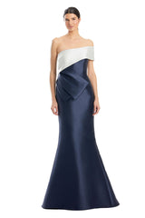 Alexander by Daymor 1966S24 Mermaid Long Formal Peplum Evening Dress