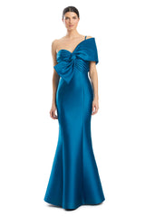 Alexander by Daymor 1977S24 Pleated Long Mermaid Formal Evening Prom Dress