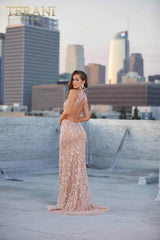 Terani Couture 2011P1157 Long Formal Prom Dress