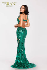 Terani Couture 2111P4064 Long Formal Sexy Prom Dress