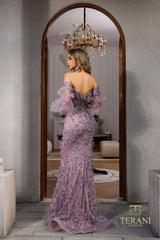 Terani Couture 252E5196 Long Fitted Formal Corset Bodycon Evening Dress