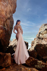 Terani Couture 252M5344 Long Formal Mother of the Bride Dress