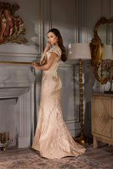 Terani Couture 252M5520 Long Evening Formal Bodycon Fitted Dress