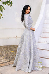 Terani Couture 252M5526 A Line Long Mother of the Bride Formal Dress