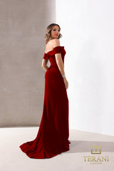 Terani Couture 252E5101 Long Bodycon Formal Fitted Evening Dress