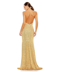 Prom Long Halter Formal Dress Halter Neckline Mac Duggal 26943
