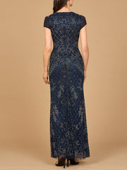 Lara Dresses 28865 Formal Long Beaded Mermaid Evening Dress