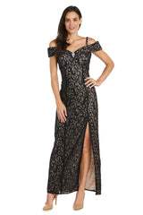 Long Mother of the Bride Formal Dress Evening R&M Richards 2886