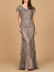Lara Dresses 28924 Long Formal Mermaid Evening Dress