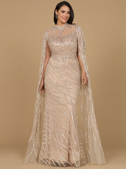 Lara Dresses 29042 Long Beaded Mother of the Bride Dress