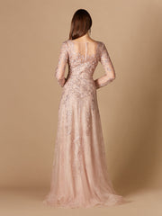 Lara Dresses 29326 Long Sleeve Mother of the Bride Lace Dress