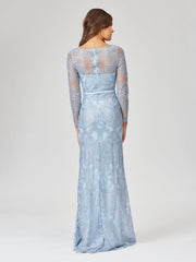 Lara Dresses 29466 Long Formal Mermaid Mother of the Bride Lace Dress