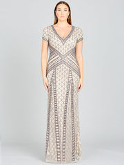 Lara Dresses 29746 Beaded Long Formal Mother of the Bride Dress