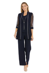Long Mother of the Bride Pant Suit Formal R&M Richards 3024