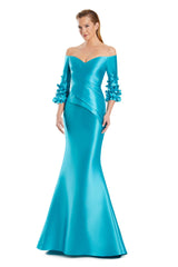 Alexander by Daymor 3049S25 Long Formal Mermaid Applique Dress