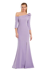 Alexander by Daymor 3069S25 Long Pleated Formal Slit Evening Dress