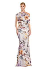 Alexander by Daymor 3140F25 Formal Long Floral Printed Dress
