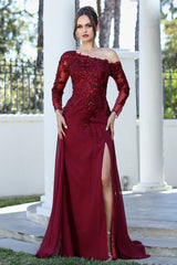 Adora Design 3245 Plus Size Long Formal A Line Evening Dress