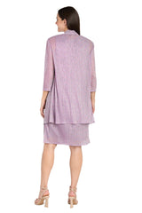 Metallic Short Dress Mother of the Bride Jacket R&M Richards 3461