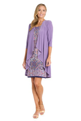 Short Petite Dress Mother of the Bride Jacket R&M Richards 3477P