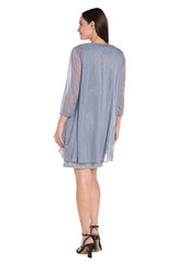 Short Lace Jacket Dress Mother of the Bride R&M Richards 3594