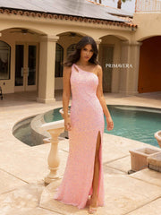 Primavera Couture 3761 Formal Fitted Long Sequin Prom Dress