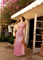 Primavera Couture 3769 Fitted Long Sequin Evening Prom Dress