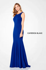Cameron Blake 220635 Fitted Long Formal Evening Dress