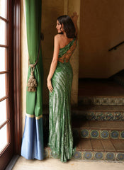 Primavera Couture 4152 Long Sequin Fitted Formal Prom Dress