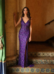 Primavera Couture 4153 Formal Prom Long Sequin Dress