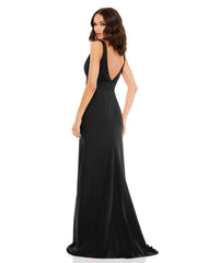 Long Sleeveless Prom Dress Sleeveless Detail Mac Duggal 49454