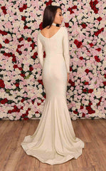 Jessica Angel 501 Fitted Formal Long Sleeve Evening Dress