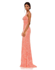 Sleeveless Formal Dress Sleeveless Detail Mac Duggal 5669