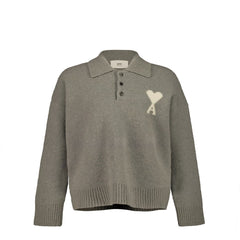 AMI Paris Ami De Coeur Polo